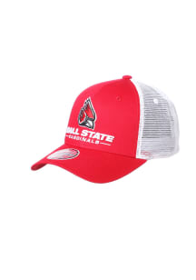 Ball State Cardinals Big Rig Adjustable Hat - Red