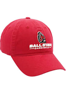 Zephyr Ball State Cardinals Scholarship Adjustable Hat - Red