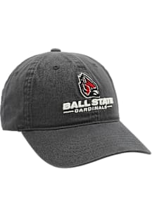 Zephyr Ball State Cardinals Scholarship Adjustable Hat - Grey