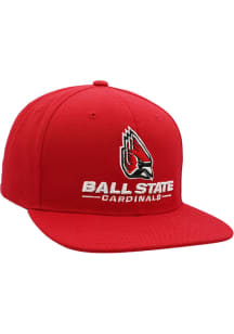 Ball State Cardinals Red Z11 Mens Snapback Hat