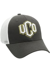 Central Oklahoma Bronchos Big Rig Adjustable Hat - Grey
