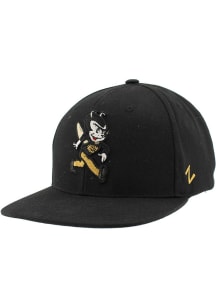 Emporia State Hornets Black Z11 Mens Snapback Hat