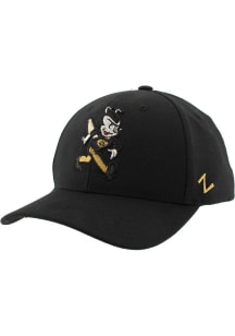 Emporia State Hornets Mens Black ZH Style Flex Hat