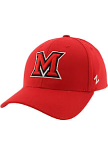 Zephyr Miami RedHawks Mens Red ZH Flex Hat