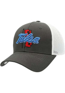 Tulsa Golden Hurricane Grey Big Rig Adjustable Hat