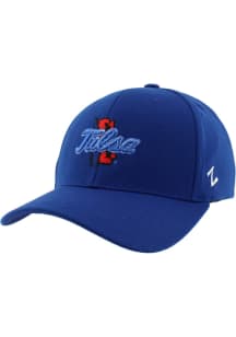 ZH Tulsa Golden Hurricane Flex Hat - Blue