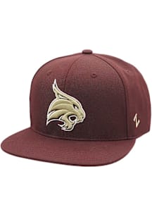 Texas State Bobcats Maroon Z11 Mens Snapback Hat
