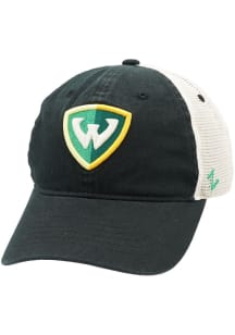 Wayne State Warriors University Adjustable Hat - Black