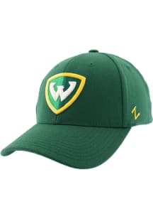 Wayne State Warriors Mens Green ZH Flex Hat