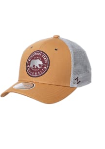 Missouri State Bears Trailhead Meshback Adjustable Hat - Brown