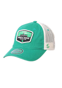 North Texas Mean Green Outlook Meshback Adjustable Hat - Green
