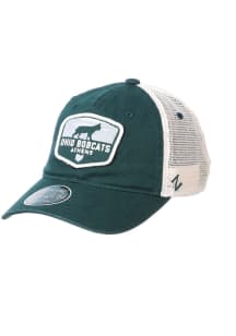Ohio Bobcats Outlook Meshback Adjustable Hat - Green
