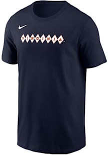 Nike Virginia Cavaliers Navy Blue Core Short Sleeve T Shirt