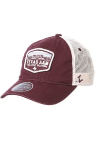 Texas A&amp;M Aggies Outlook Meshback Adjustable Hat - Maroon