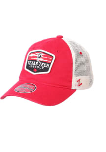 Texas Tech Red Raiders Outlook Meshback Adjustable Hat - Black