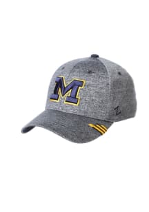 Runner Up Michigan Wolverines Flex Hat - Charcoal