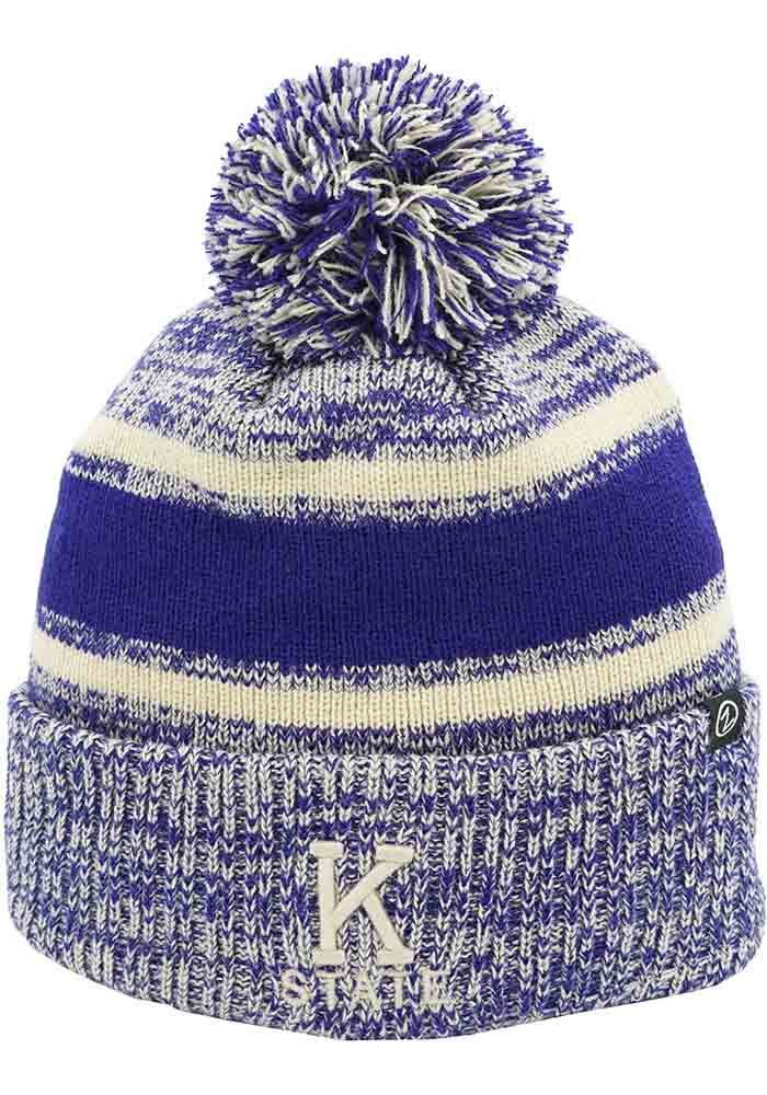K-State Wildcats Purple Ivar Mens Knit Hat