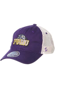 Prairie View A&amp;M Panthers University Meshback Adjustable Hat - Purple