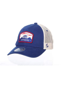 Kansas Jayhawks Prom Meshback Adjustable Hat - Blue