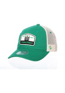North Texas Mean Green Prom Meshback Adjustable Hat - Green