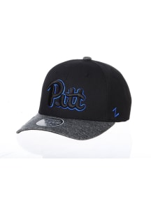Pitt Panthers Hi Nighter Adjustable Hat - Black