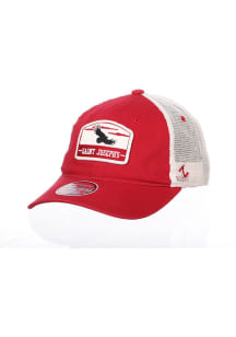 Saint Josephs Hawks Prom Meshback Adjustable Hat - Red