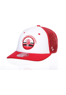 Texas Tech Red Raiders Fan Focus Dakota Adjustable Hat - White