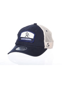 Washburn Ichabods Prom Meshback Adjustable Hat - Navy Blue