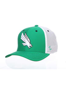 North Texas Mean Green Mens Green Fanstand Meshback Flex Hat