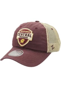 Central Michigan Chippewas Dunbar Adjustable Hat - Maroon