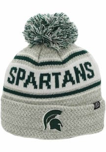 Michigan State Spartans Grey Bode Mens Knit Hat