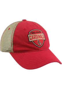 Ball State Cardinals Dunbar Adjustable Hat - Red