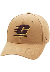 Central Michigan Chippewas Handyman Adjustable Hat - Brown