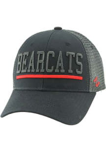 Cincinnati Bearcats Upfront Black Adjustable Hat - Black