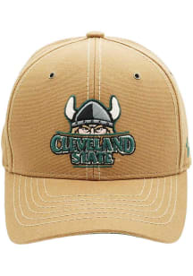 Cleveland State Vikings Handyman Adjustable Hat - Brown