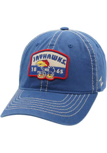 Kansas Jayhawks Headrest Adjustable Hat - Blue