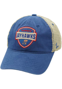 Kansas Jayhawks Dunbar Adjustable Hat - Blue