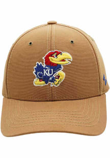 Kansas Jayhawks Handyman Adjustable Hat - Brown
