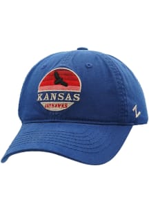 Kansas Jayhawks Early Bird Adjustable Hat - Blue