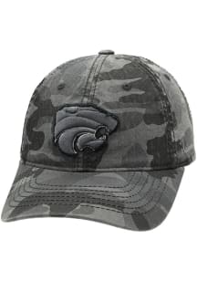 K-State Wildcats Smoke City Adjustable Hat - Black