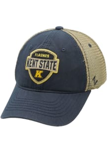 Kent State Golden Flashes Dunbar Adjustable Hat - Navy Blue