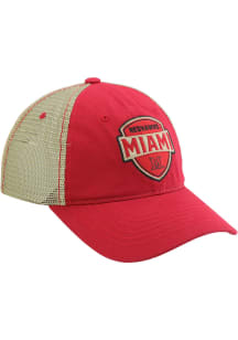 Miami RedHawks Dunbar Adjustable Hat - Red