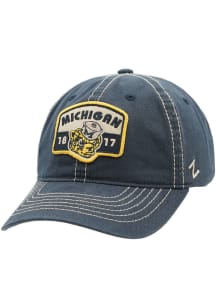 Michigan Wolverines Headrest Adjustable Hat - Navy Blue