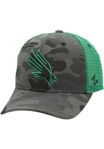 North Texas Mean Green Black Lil Smokey Youth Adjustable Hat