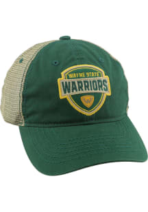 Wayne State Warriors Dunbar Adjustable Hat - Green