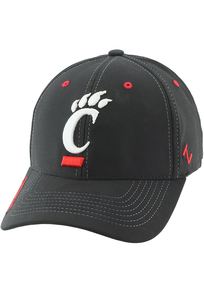 Cincinnati Bearcats Mens Black Backyard Flex Hat