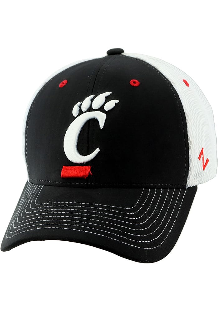 Cincinnati Bearcats Mens Black Mini Camp Flex Hat