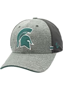 Michigan State Spartans Mens Black 1st and Goal Flex Hat