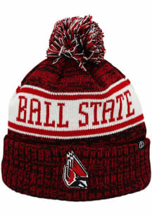 Ball State Cardinals Red Kiona Mens Knit Hat