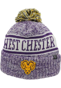 West Chester Golden Rams Purple Kiona Mens Knit Hat